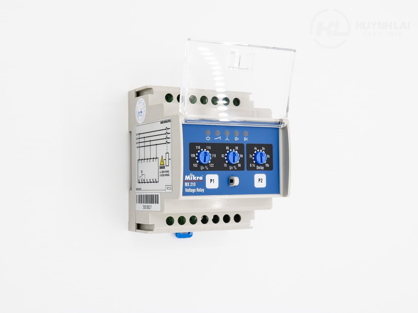 Relay Bảo Vệ Điện Áp MX210-415V MIKRO