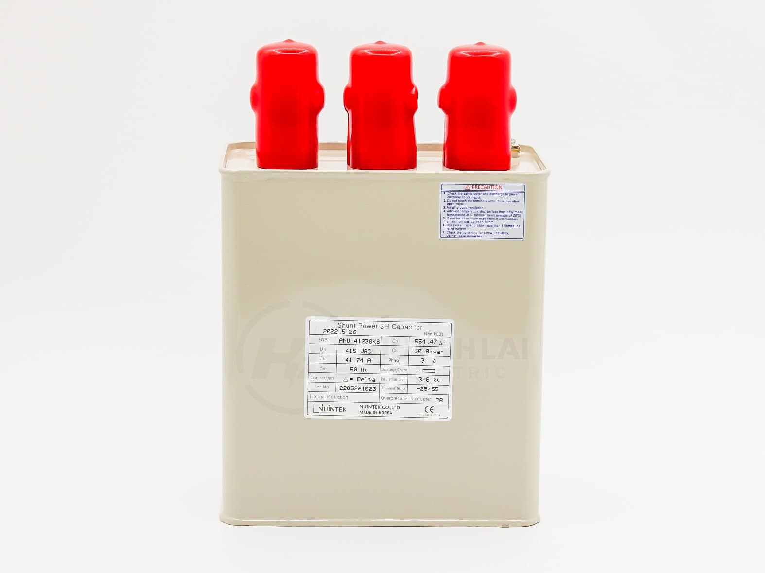 Tụ Bù Dầu 30kVar-415V ANU-41230KS NUINTEK