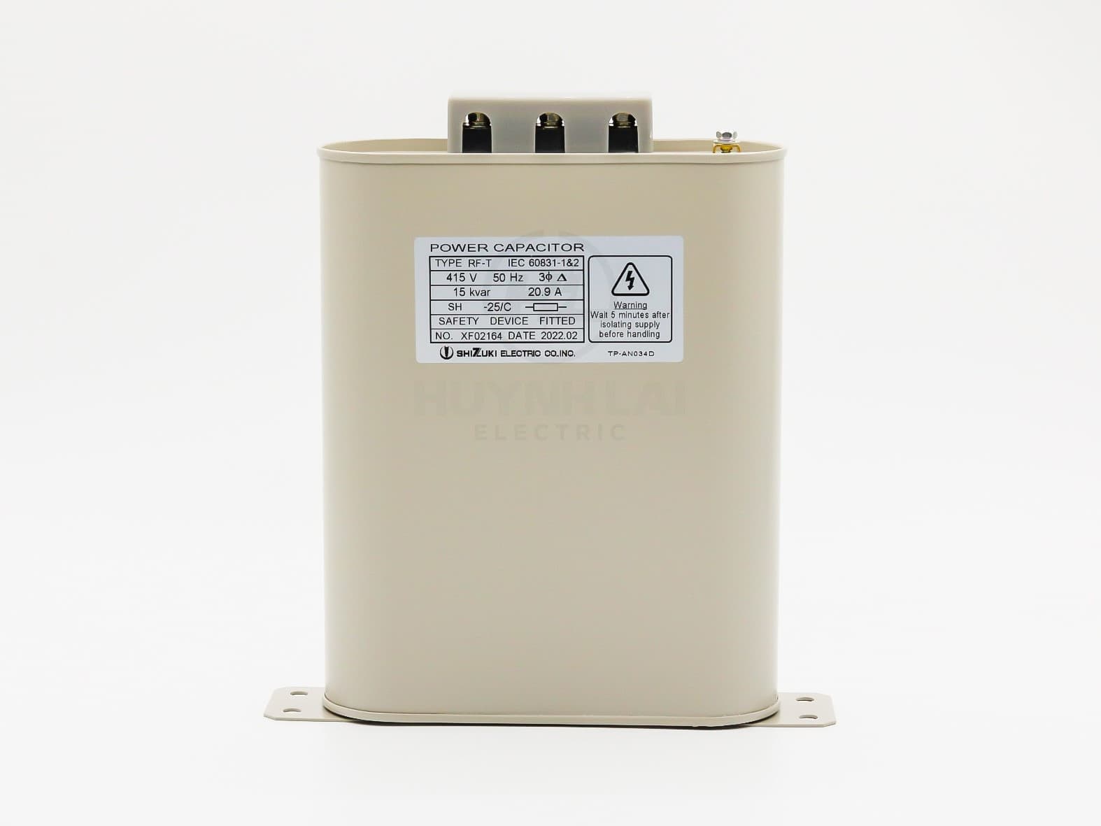 Tụ Bù Dầu 15KVar – 415V RFT41515D1EX SHIZUKI