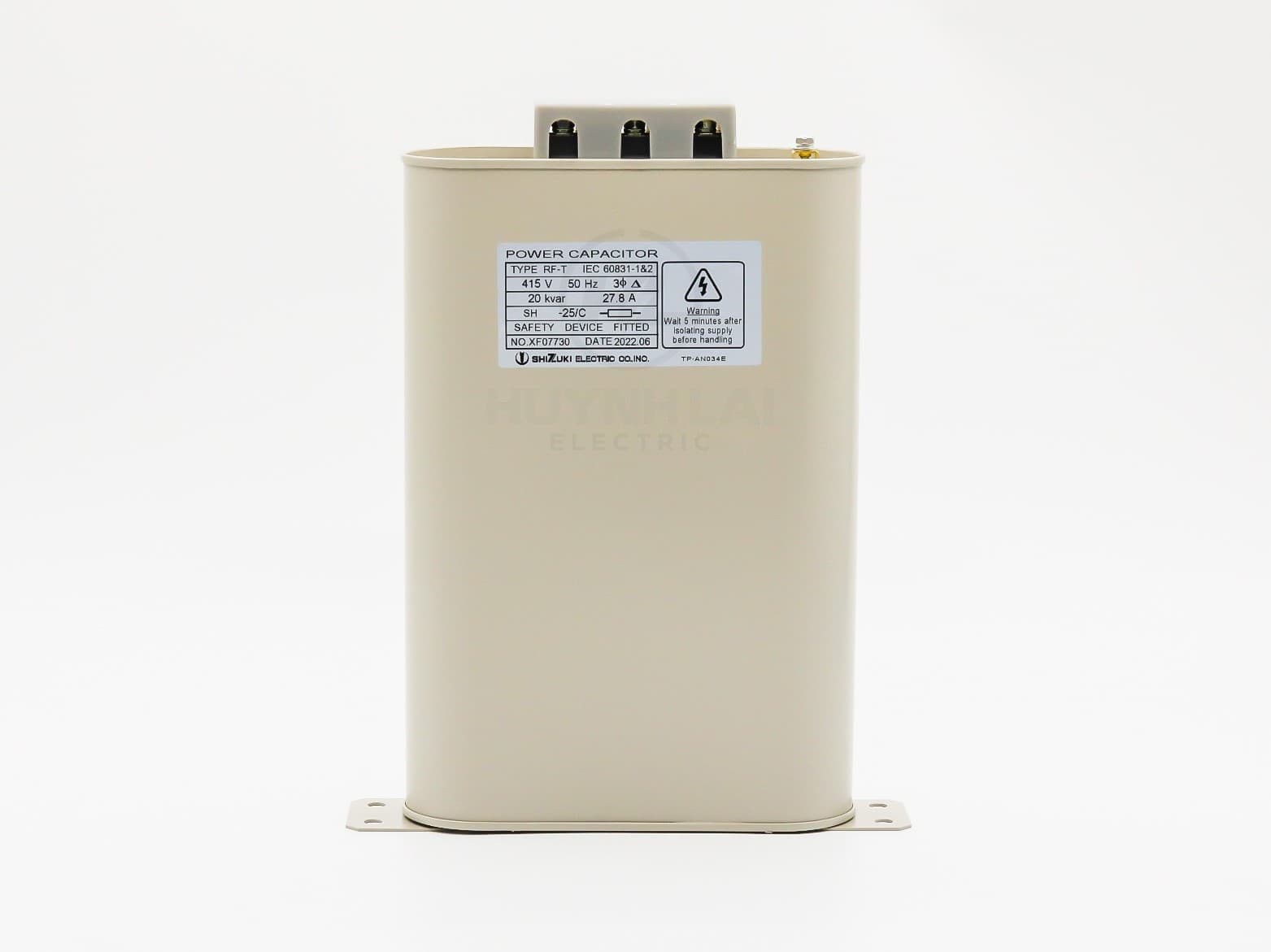 Tụ Bù Dầu 20KVar – 415V RFT41520D1EX SHIZUKI