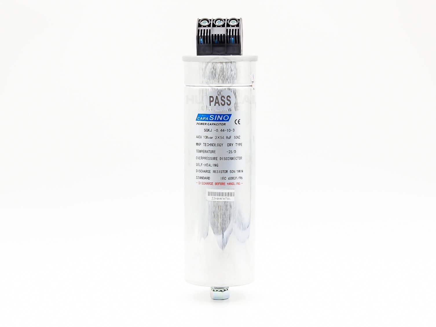 Tụ Bù Khô (Tròn) 10kVar-440V CAPA SINO