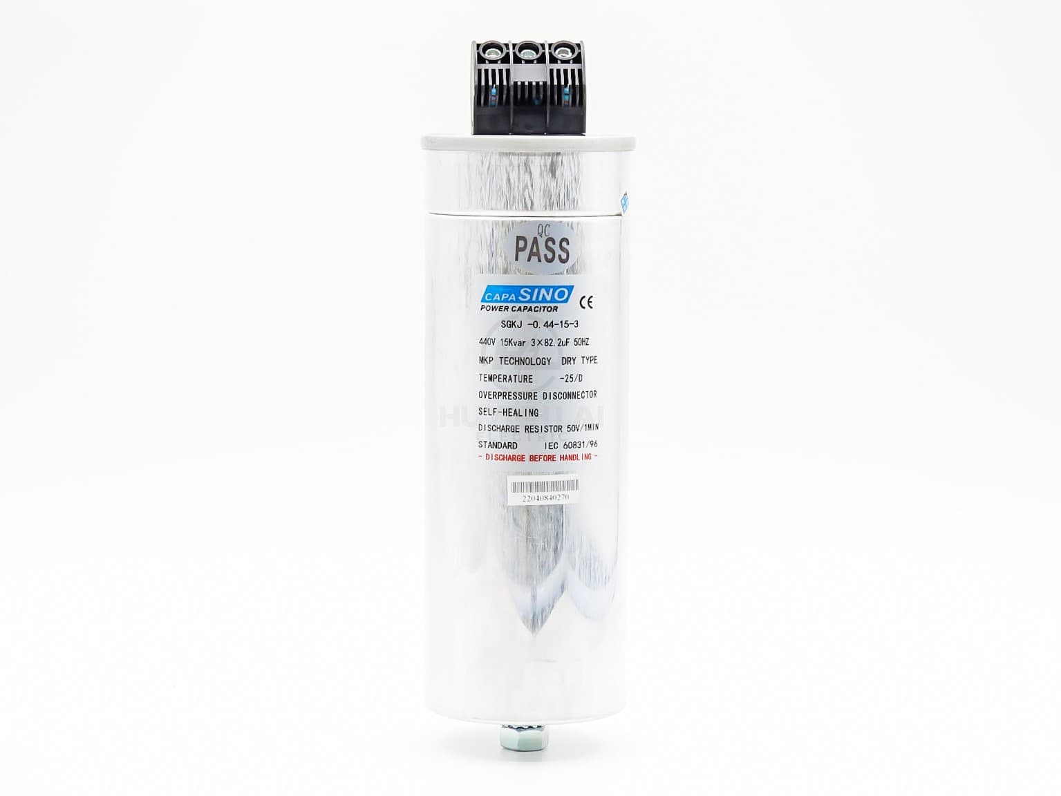 Tụ Bù Khô (Tròn) 15kVar-440V CAPA SINO