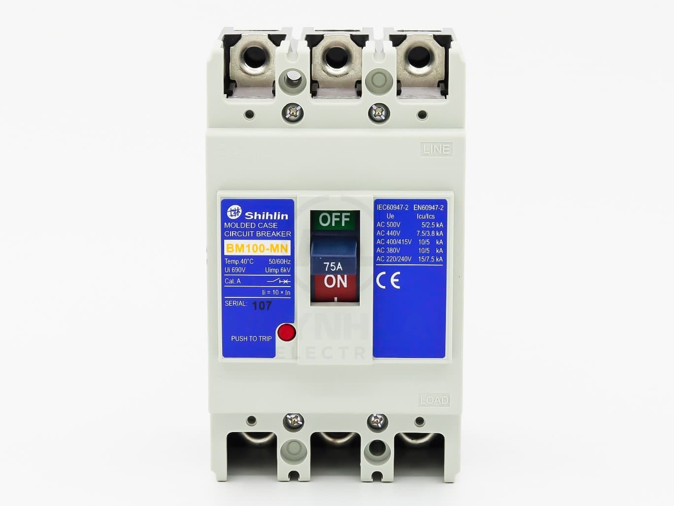 MCCB (Aptomat) BM100-MN SHIHLIN