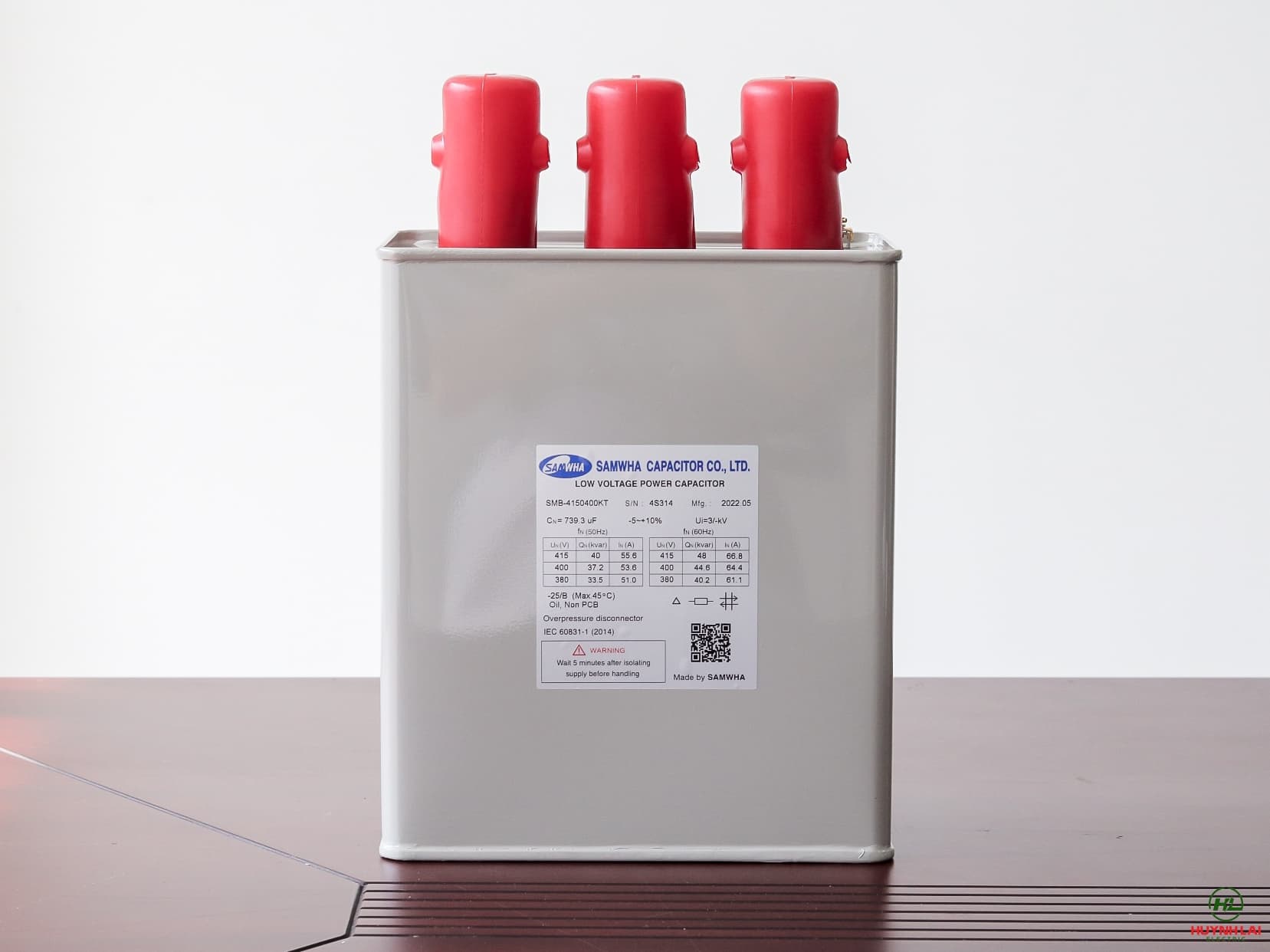 Tụ Bù Dầu 40KVar-415V SAMWHA