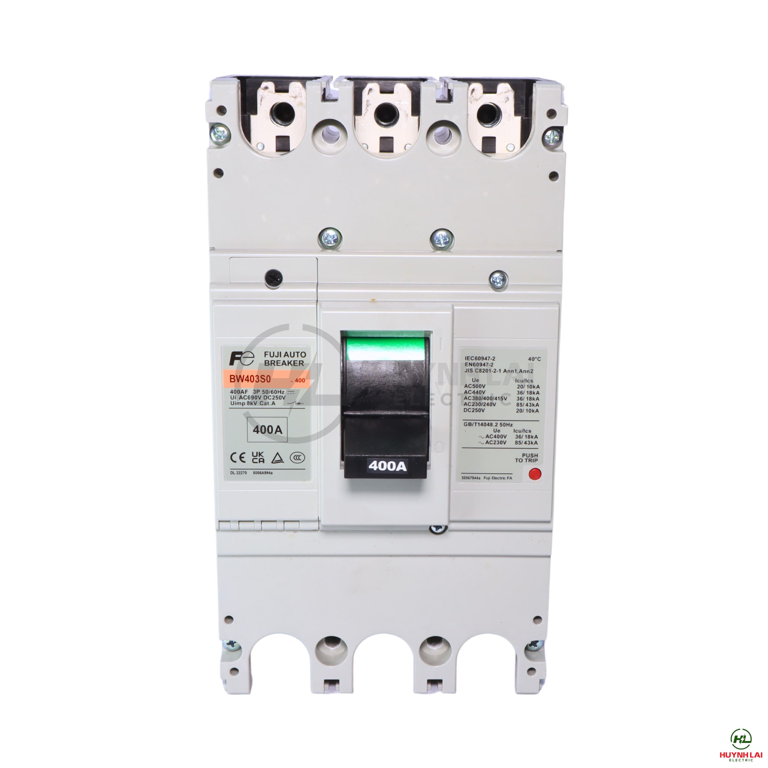 MCCB FUJI BW403S0 3P 400A