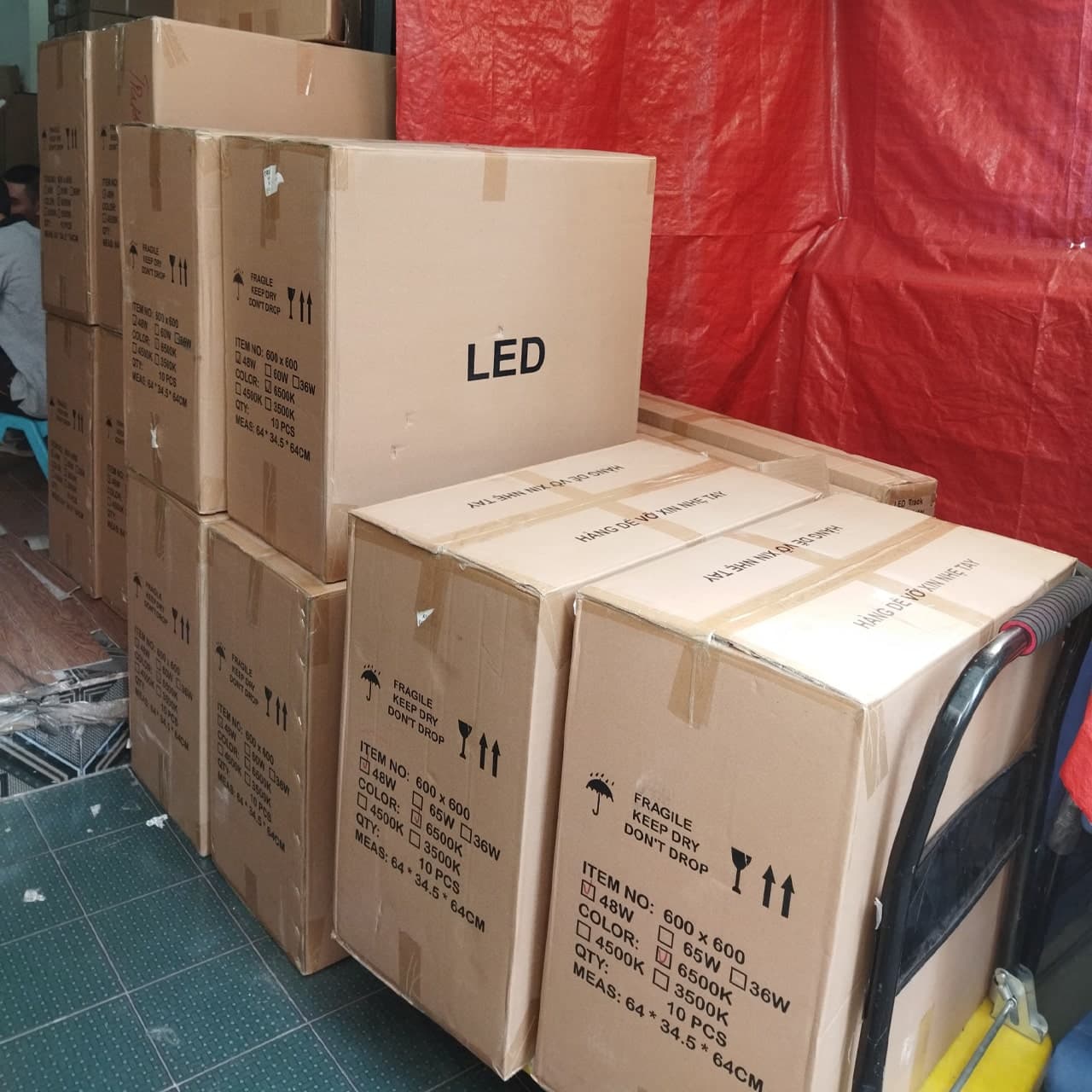 LED Panel 600×600 48w - ảnh phụ 5