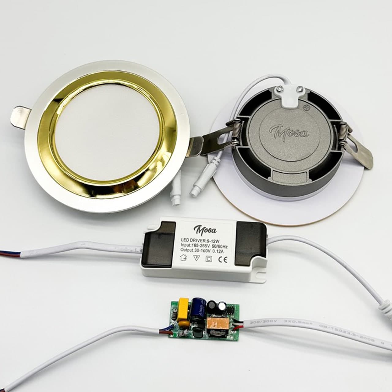 LED Âm Trần 10W Mặt Vàng