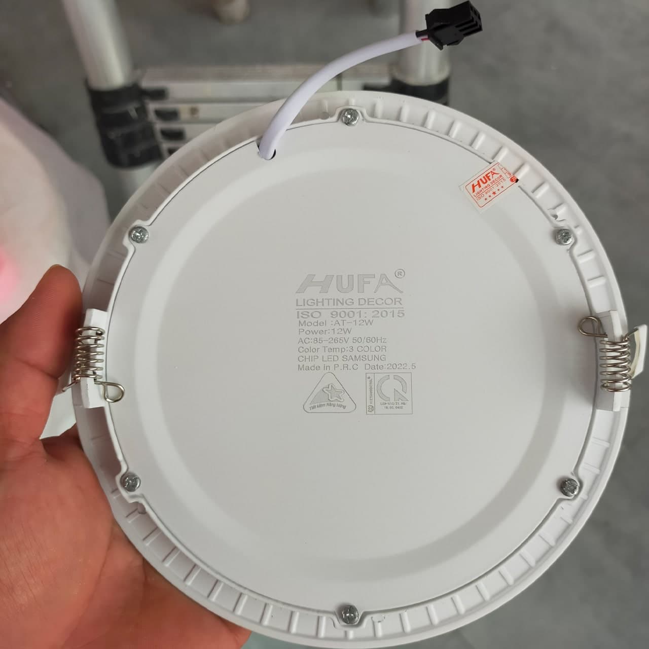 LED Âm Trần Siêu Mỏng 1 Chế Độ Sáng HUFA - ảnh phụ 4