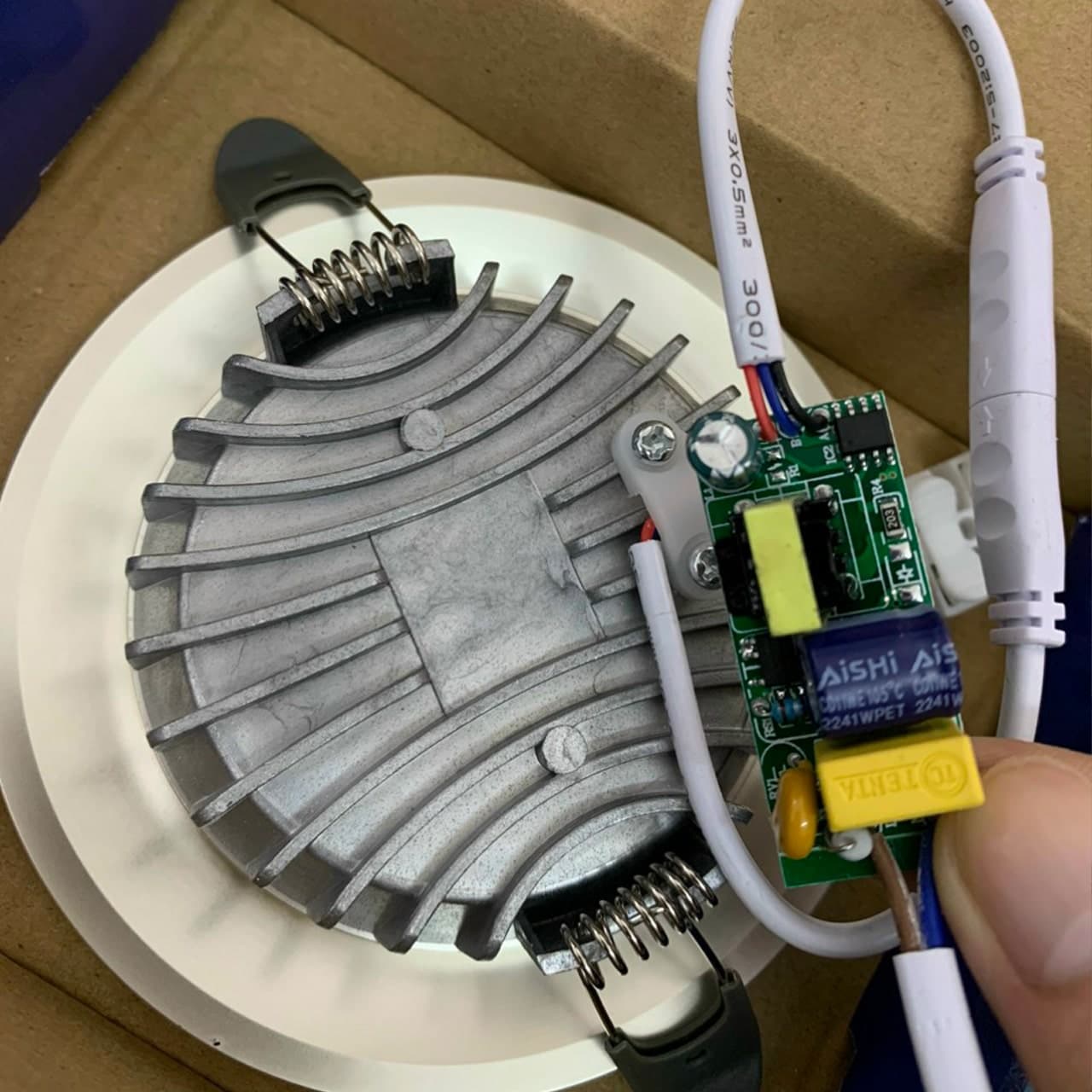 LED Âm Trần 9W Viền Trắng - ảnh phụ 5