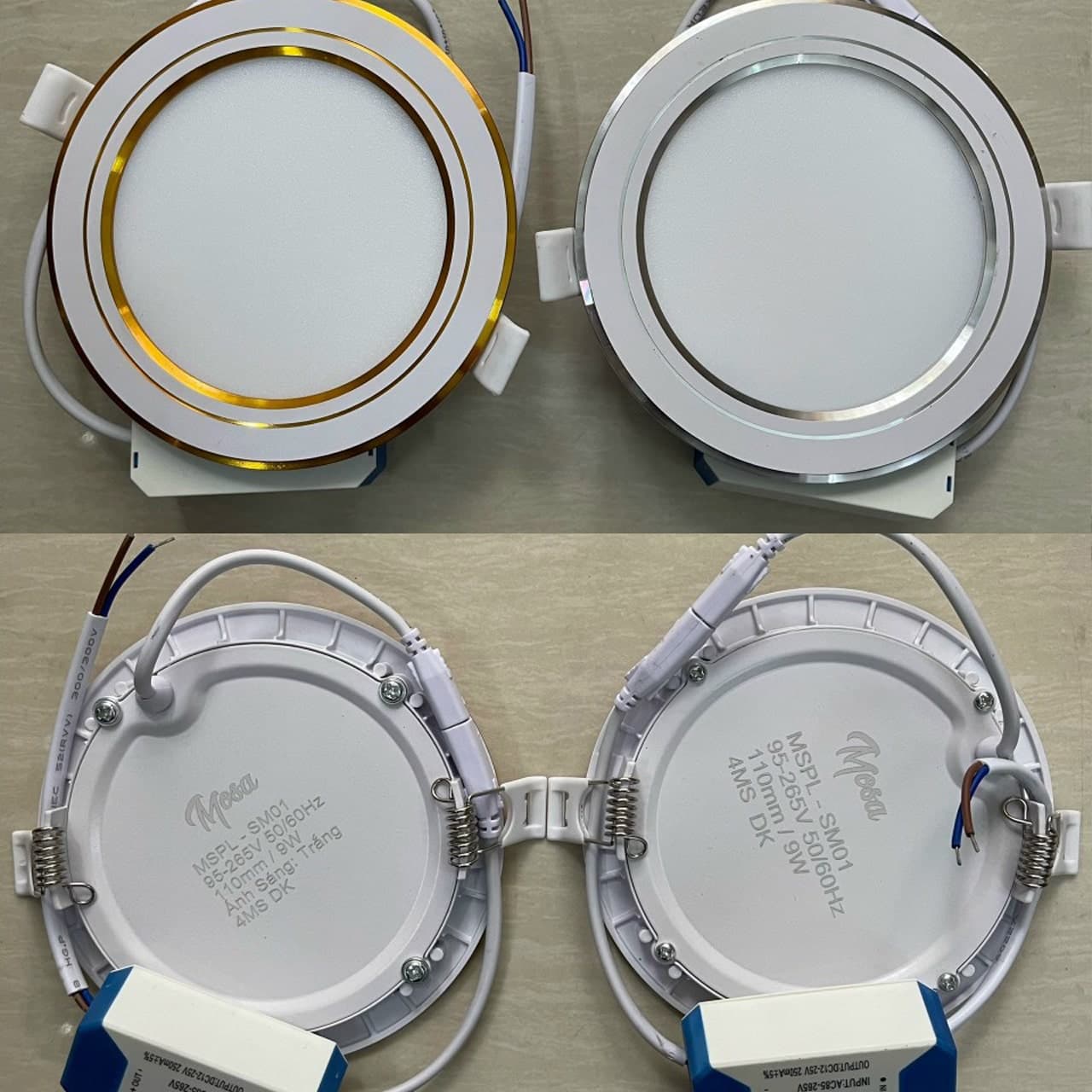 LED Âm Trần 9W Đế Mỏng