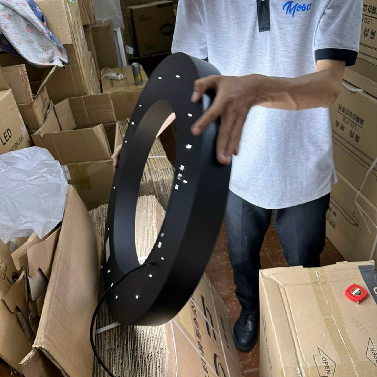 Đèn Thả Văn Phòng Tròn Khuyết Ø600 - ảnh phụ 3