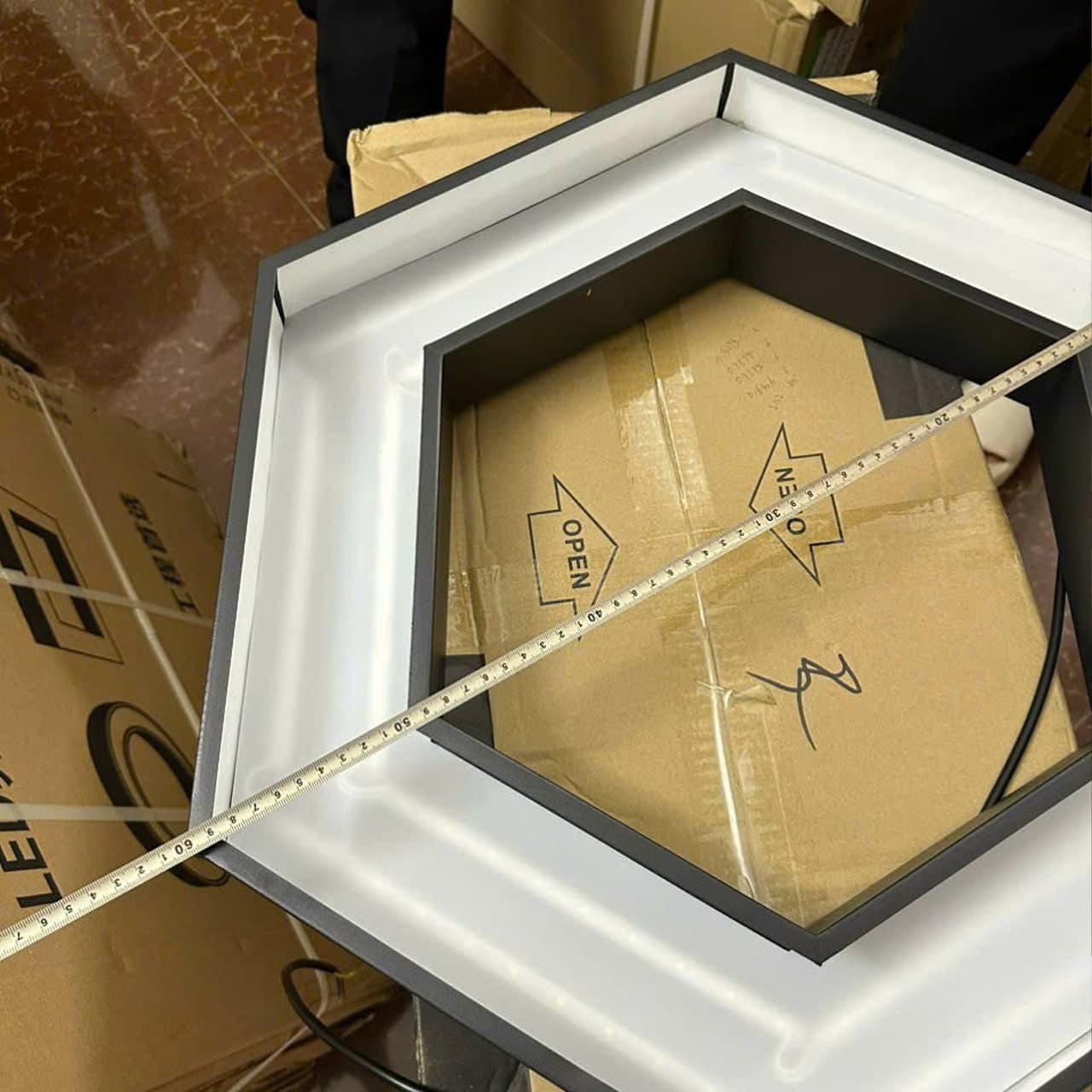 Đèn Thả Văn Phòng Lục Giác Khuyết Ø600 - ảnh phụ 5