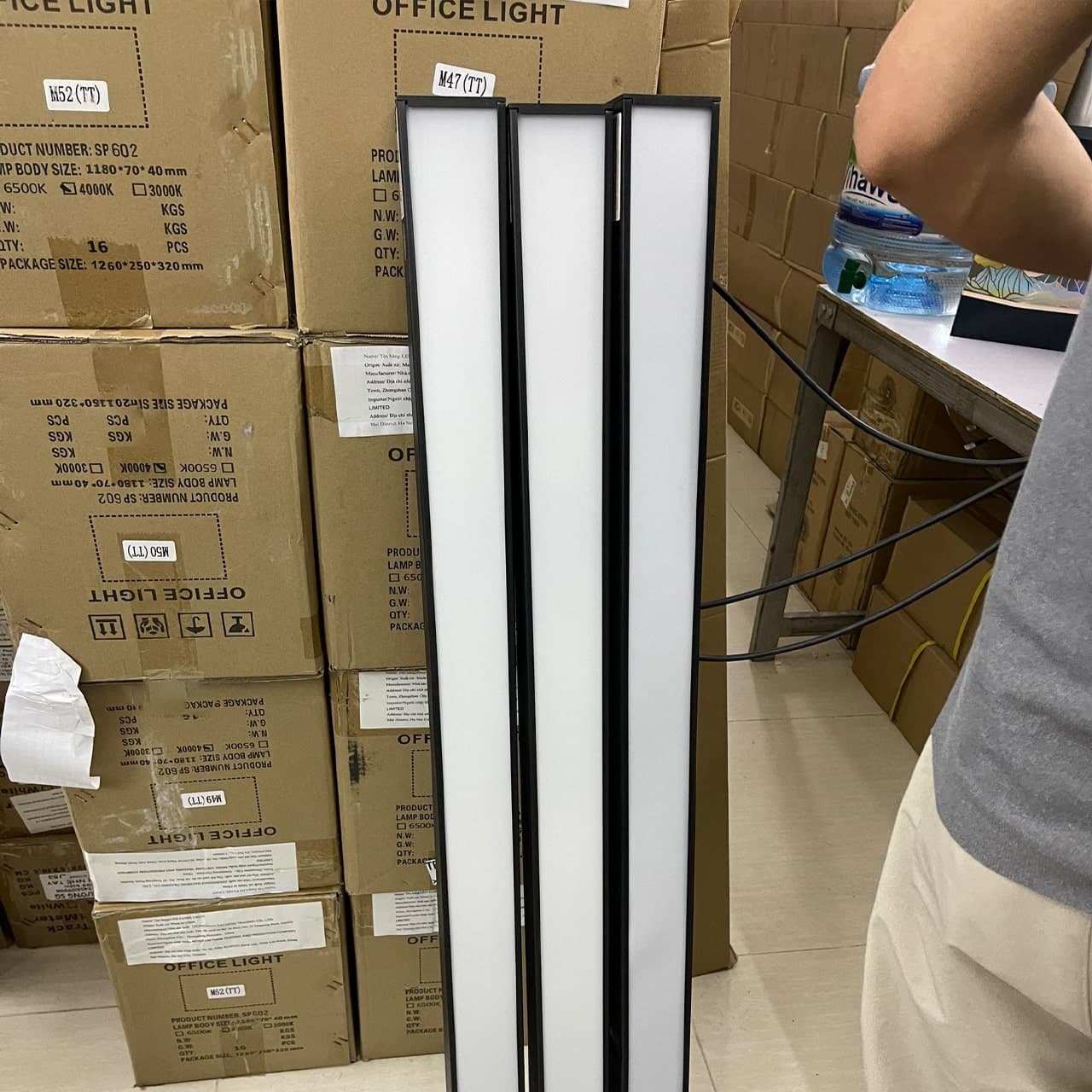 Đèn Thả Văn Phòng Vuông Nguyên - ảnh phụ 8