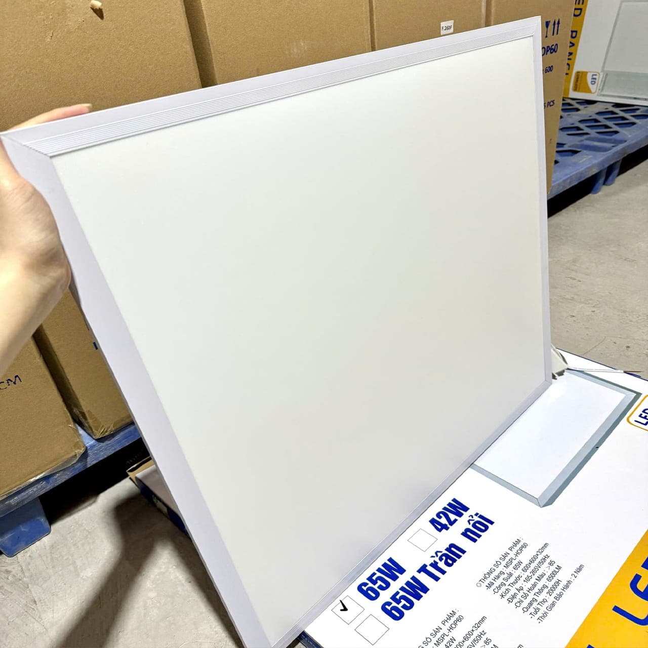 LED Panel 600×600 65w - ảnh phụ 3