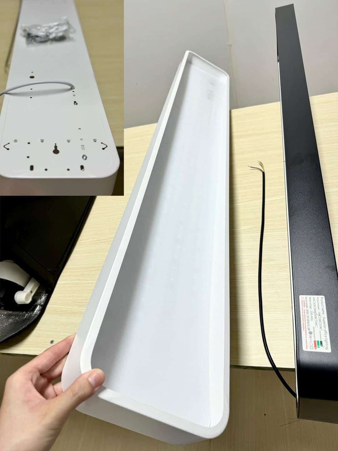 Đèn Thả Văn Phòng 1200x180x55 48W - ảnh phụ 5