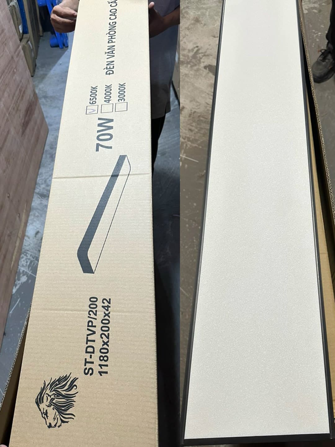 Đèn Thả Văn Phòng 1200x200x40 70W - ảnh phụ 6