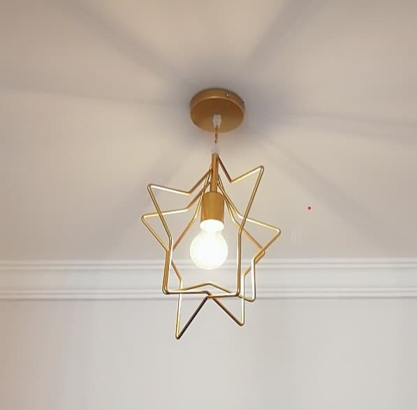 Đèn Thả Trần Hình Ngôi Sao