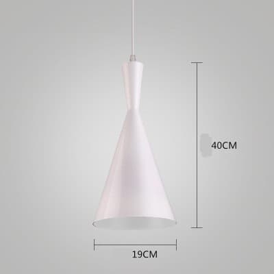 Đèn Thả Trần Trắng Vàng A