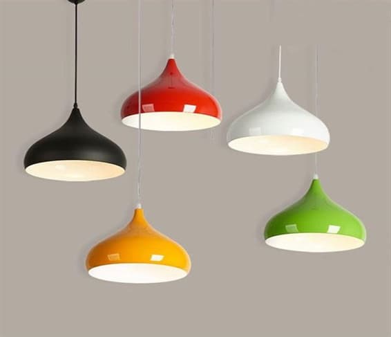 Chao Thả Trần Hình Giọt Nước Nhiều Màu