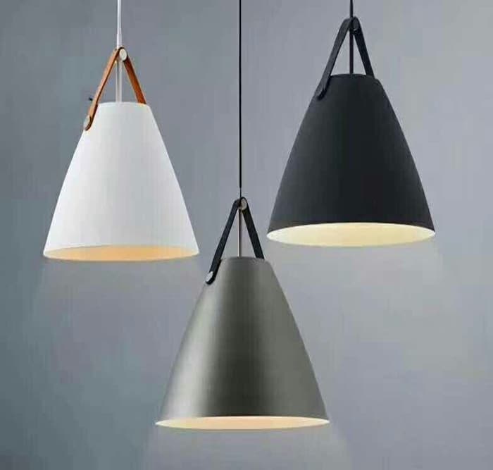 Chao Thả Trần Hình Túi Xách Quai Da Nâu