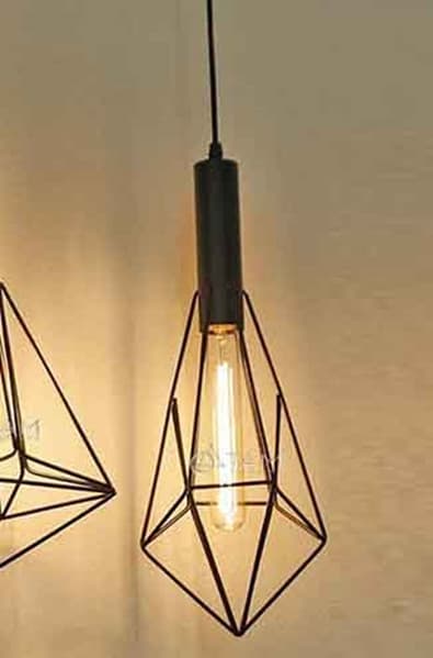 Đèn Thả Trần Hình Kim Cương Nhọn N2