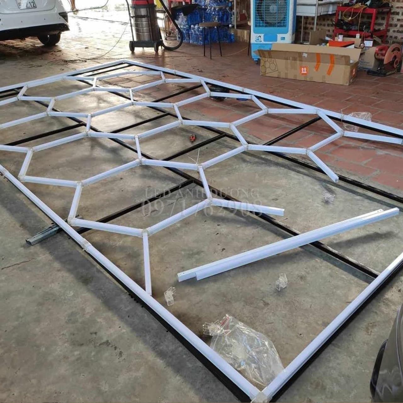 Đèn LED Tổ Ong 672w 4845mm x 2435mm - ảnh phụ 15