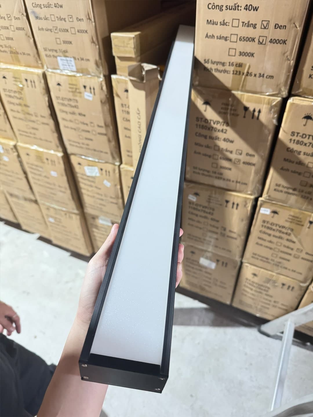 Đèn Thả Văn Phòng 1200x70x40 40W - ảnh phụ 5