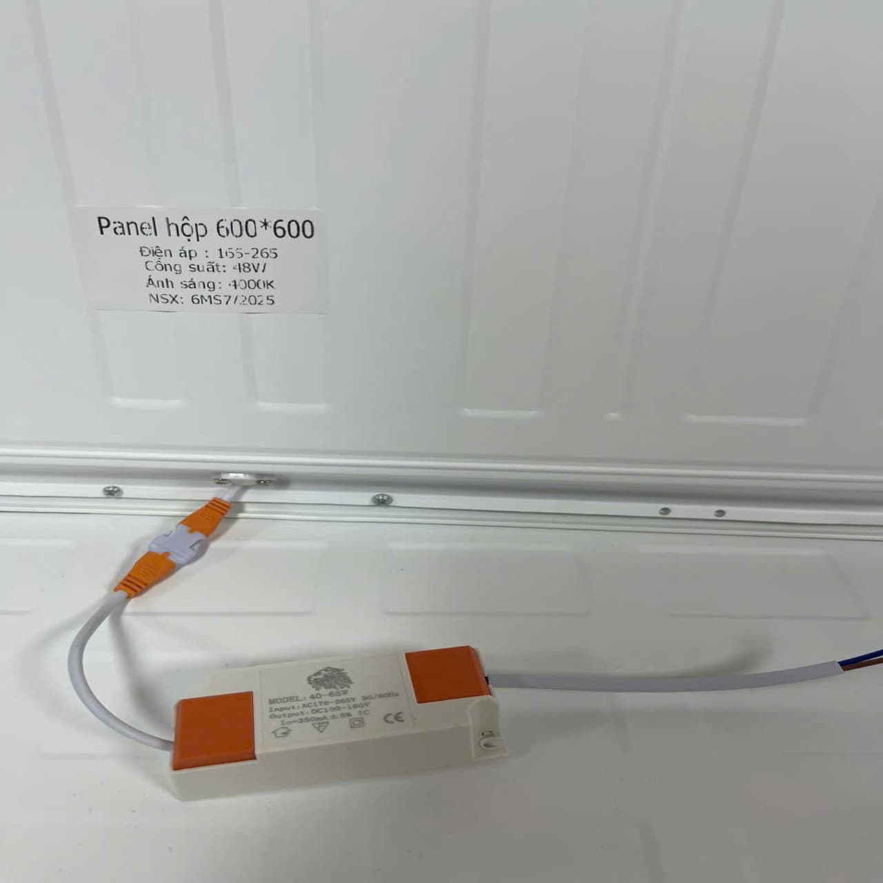 LED Panel 600×600 48W Trung Tính - ảnh phụ 6