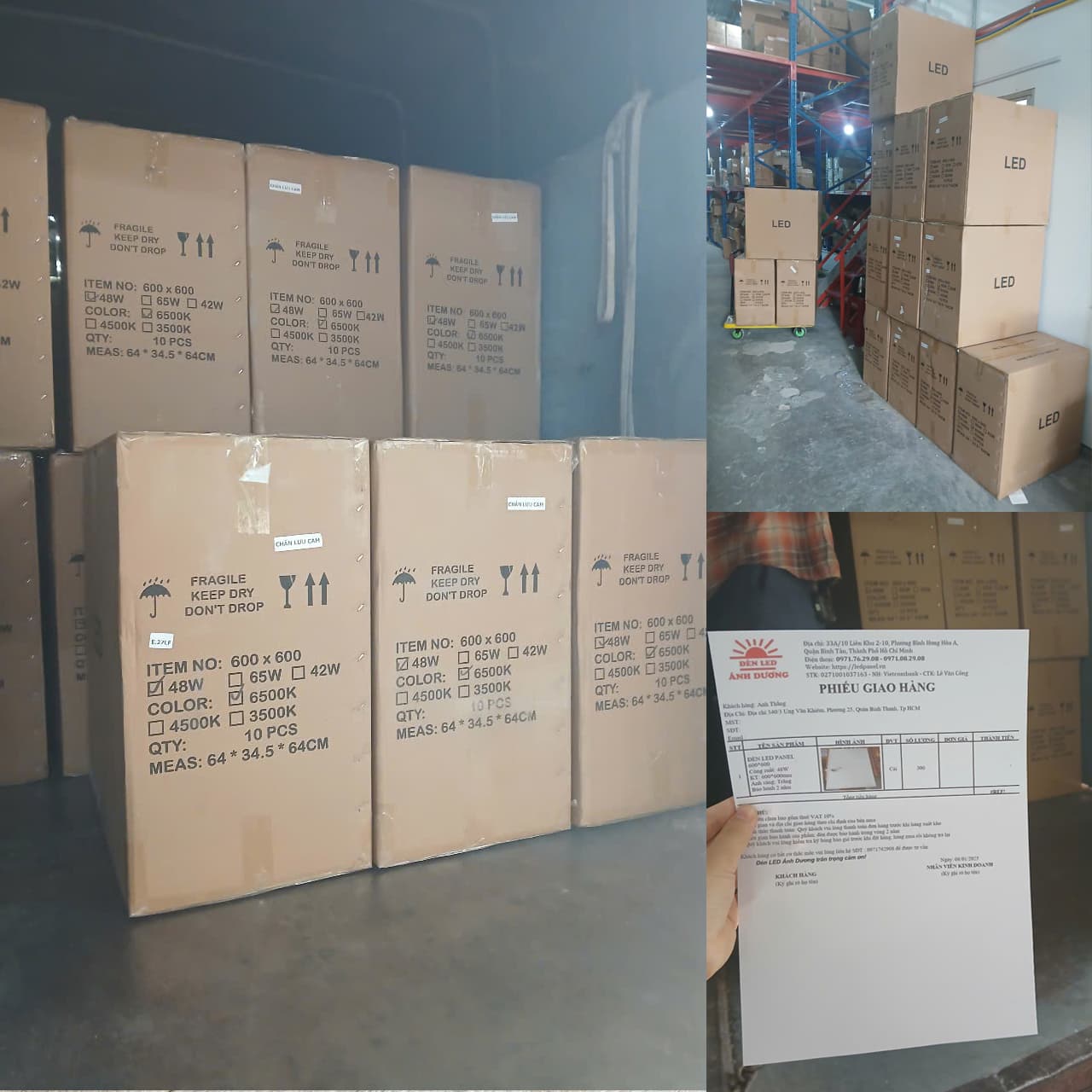 LED Panel 600×600 48W Trung Tính - ảnh phụ 3