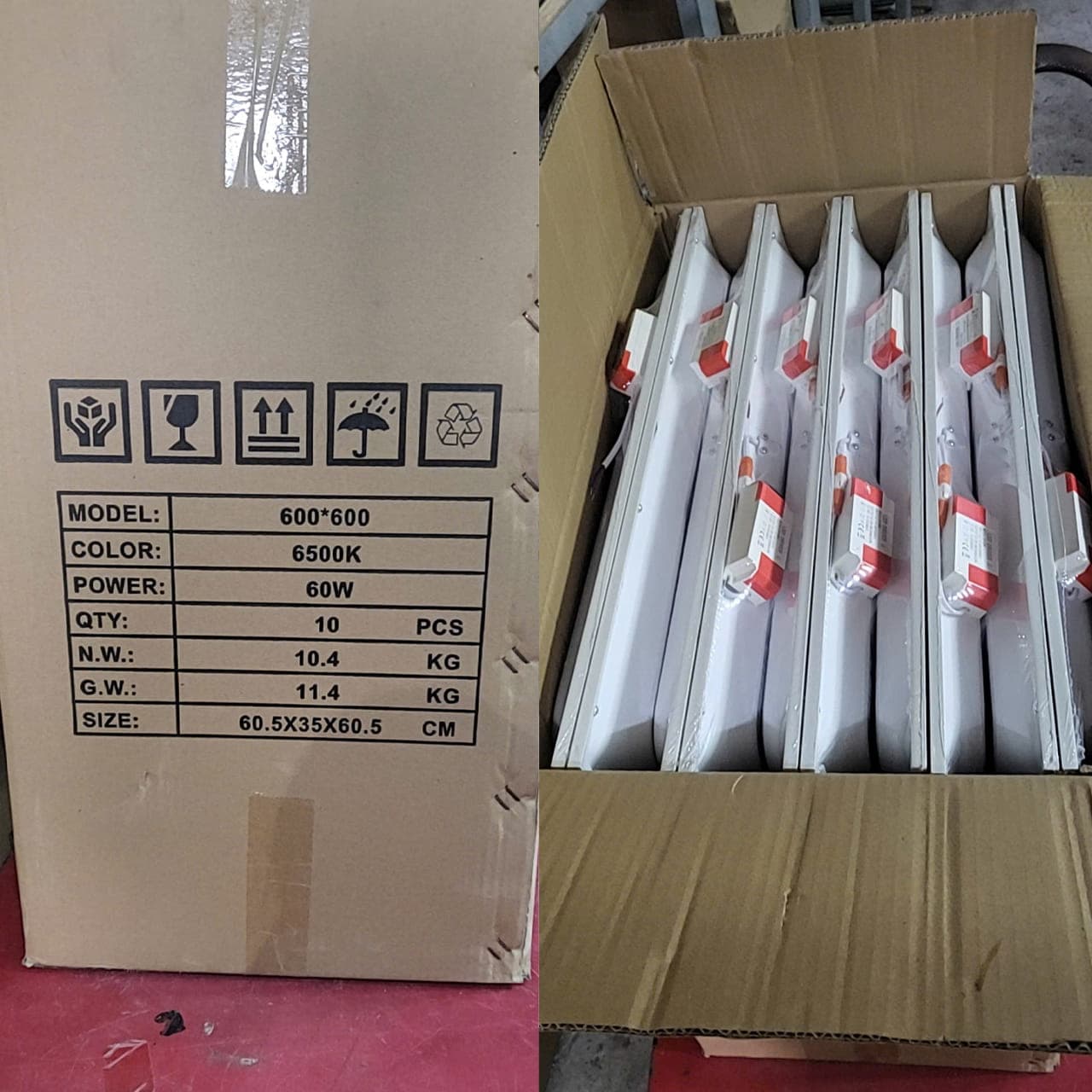 LED Panel 600×600 60w - ảnh phụ 3