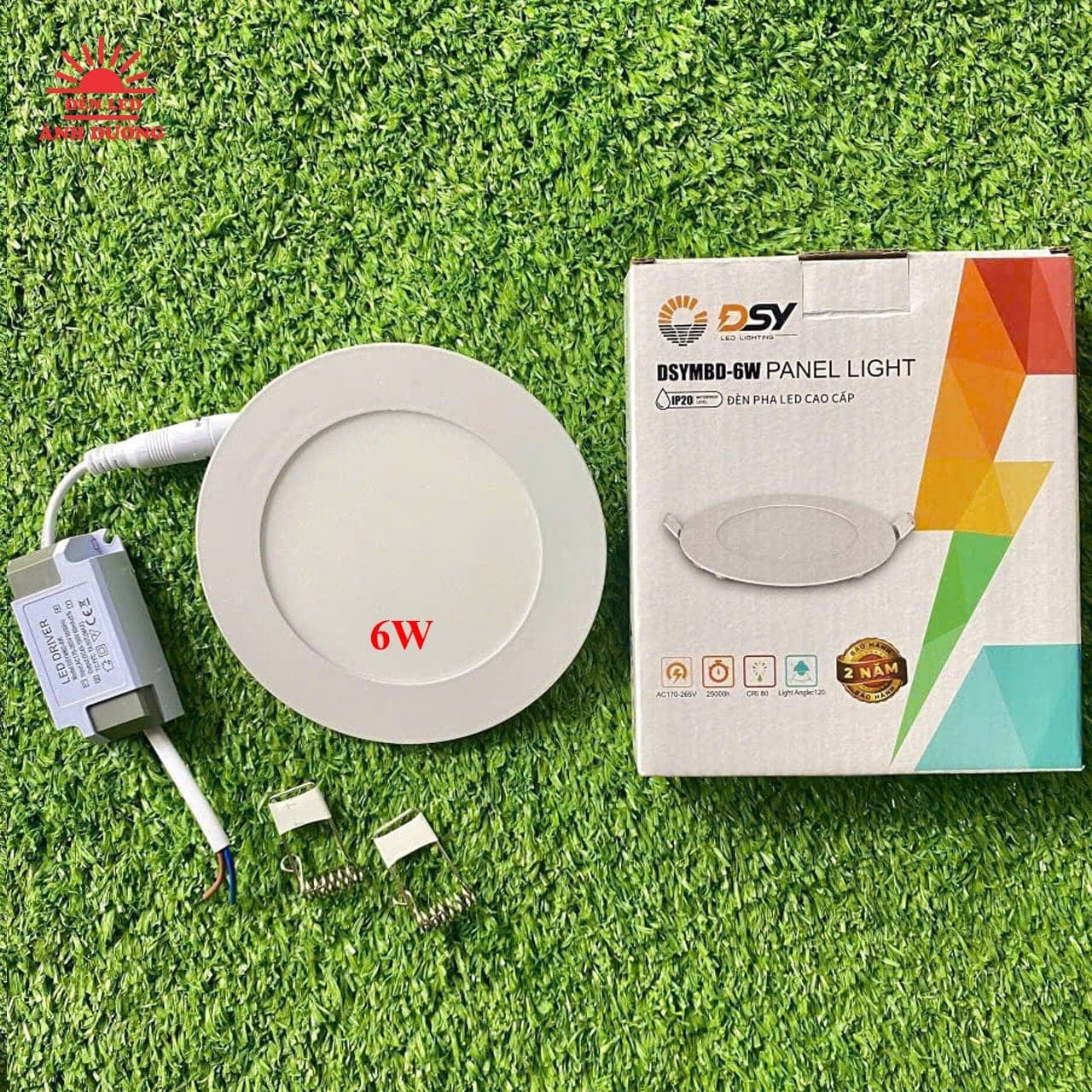 Đèn LED Âm Trần 6W
