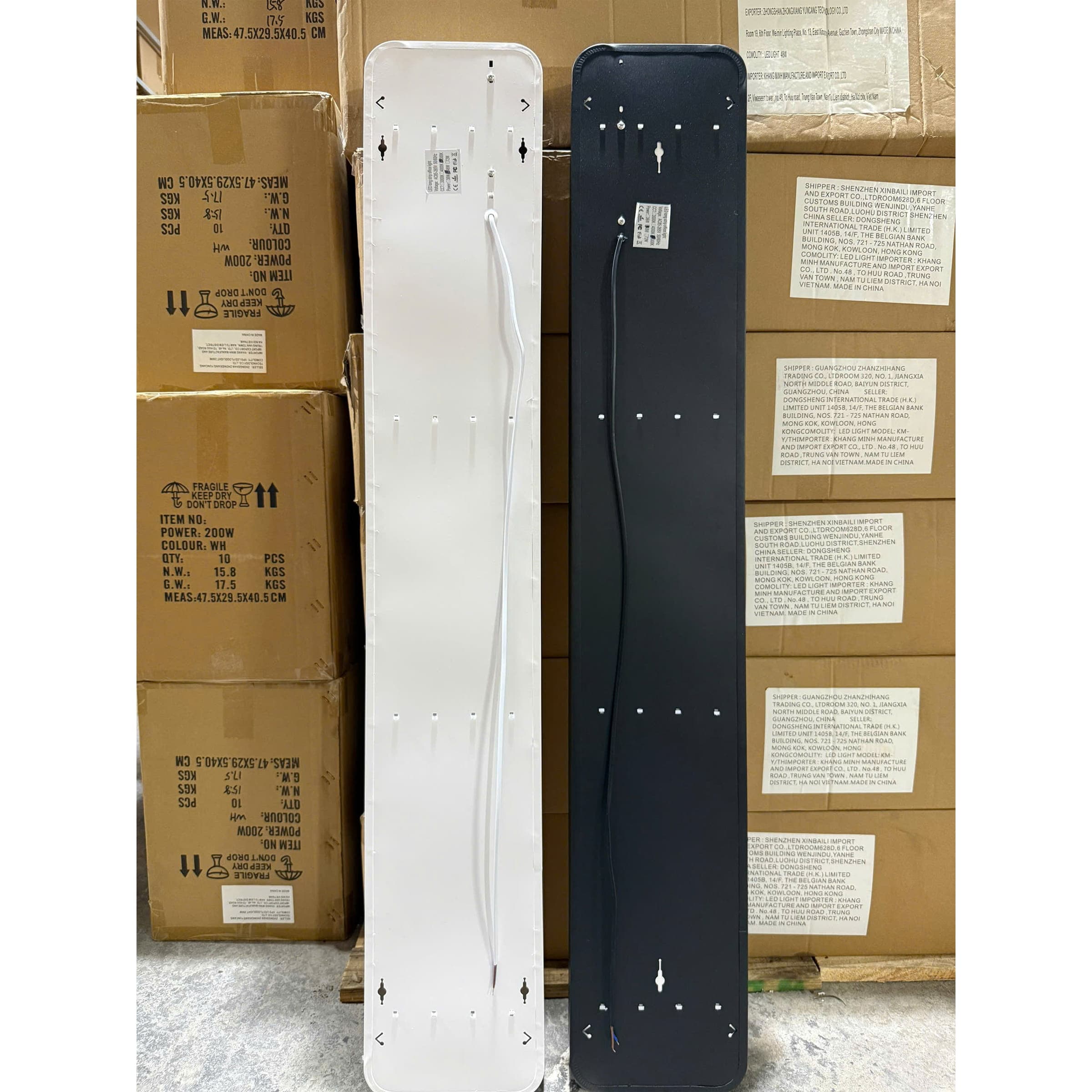 Đèn Thả Văn Phòng Bo Góc 1200x200x40 48W - ảnh phụ 3