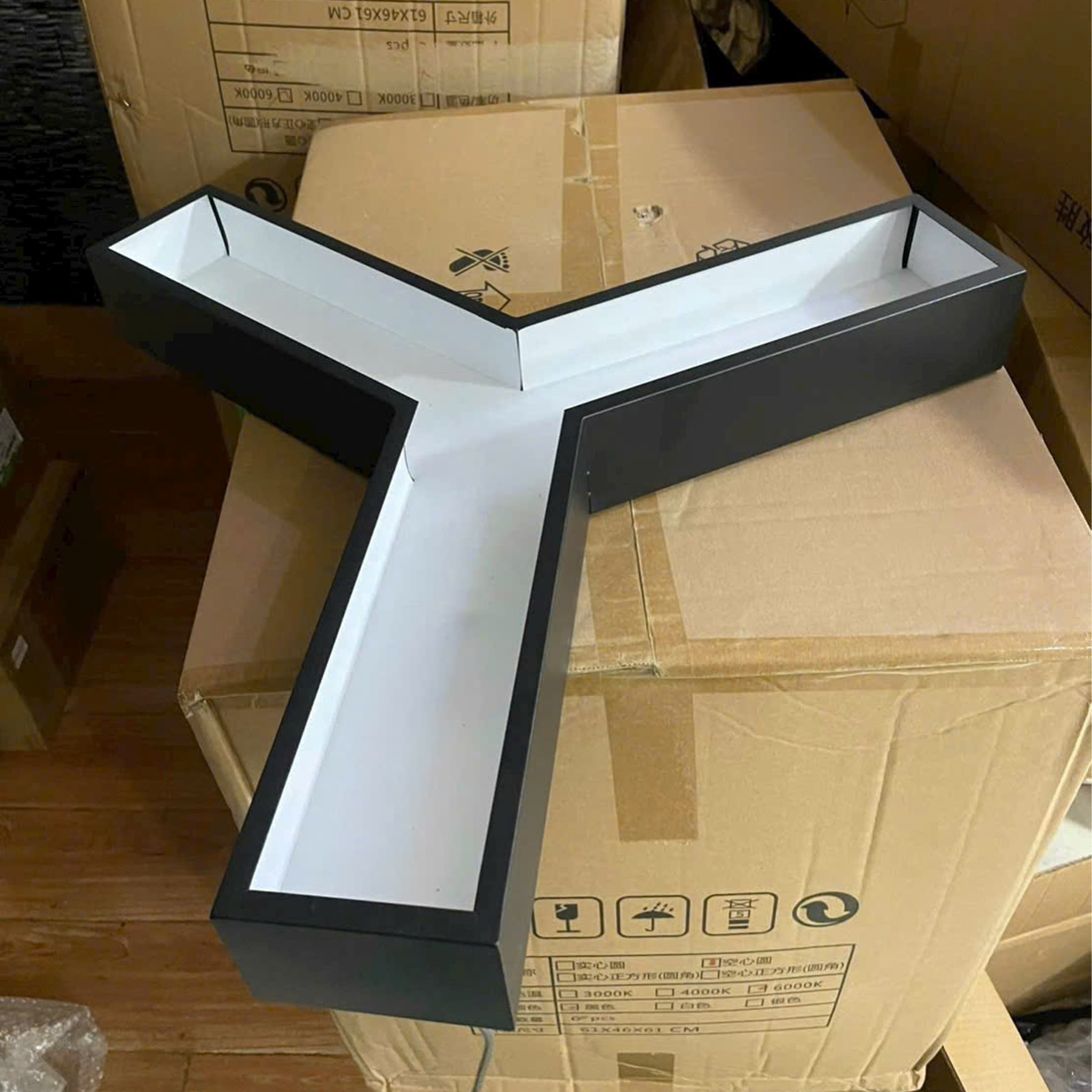 Đèn Thả Văn Phòng Vuông Nguyên - ảnh phụ 12