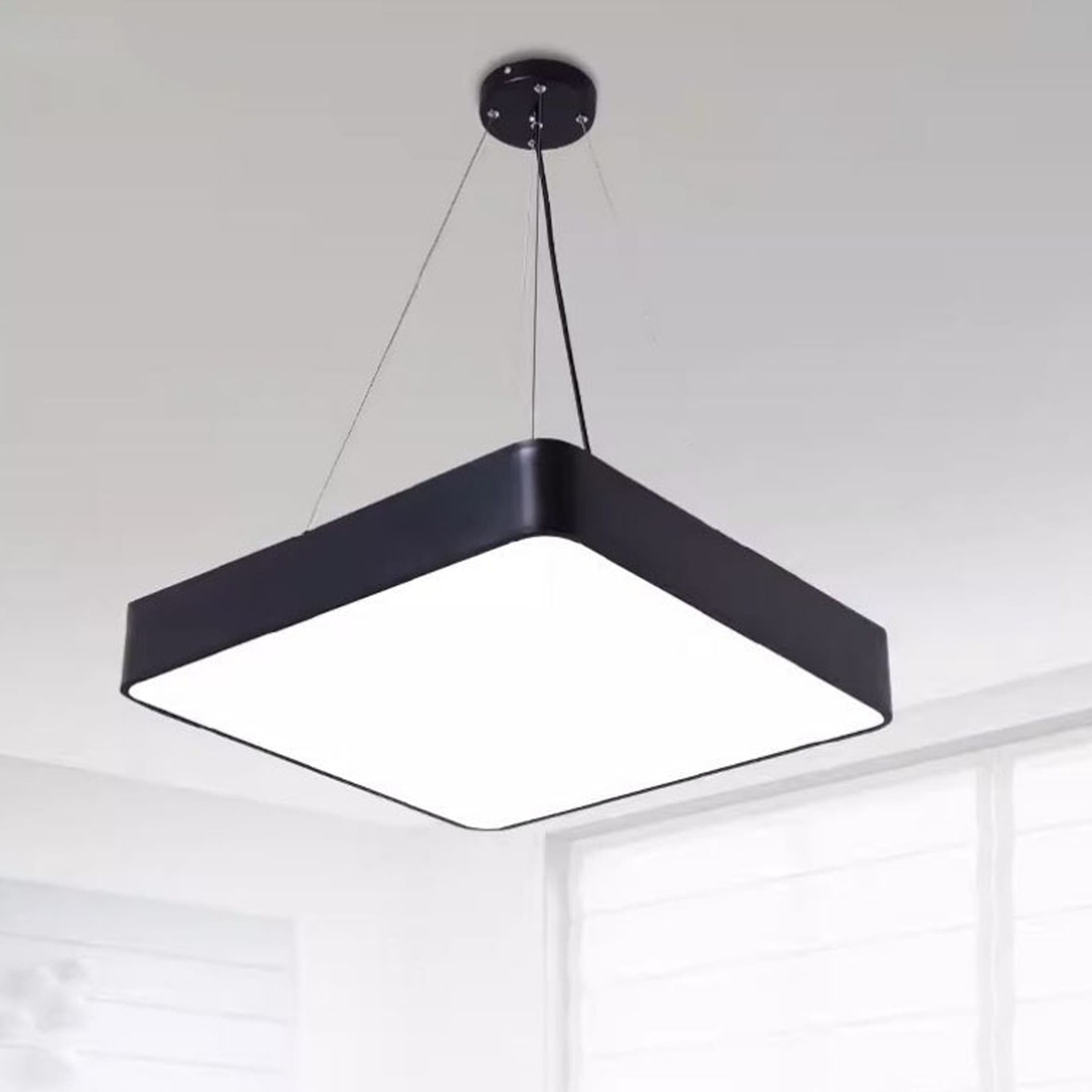 Đèn Thả Văn Phòng Vuông Nguyên