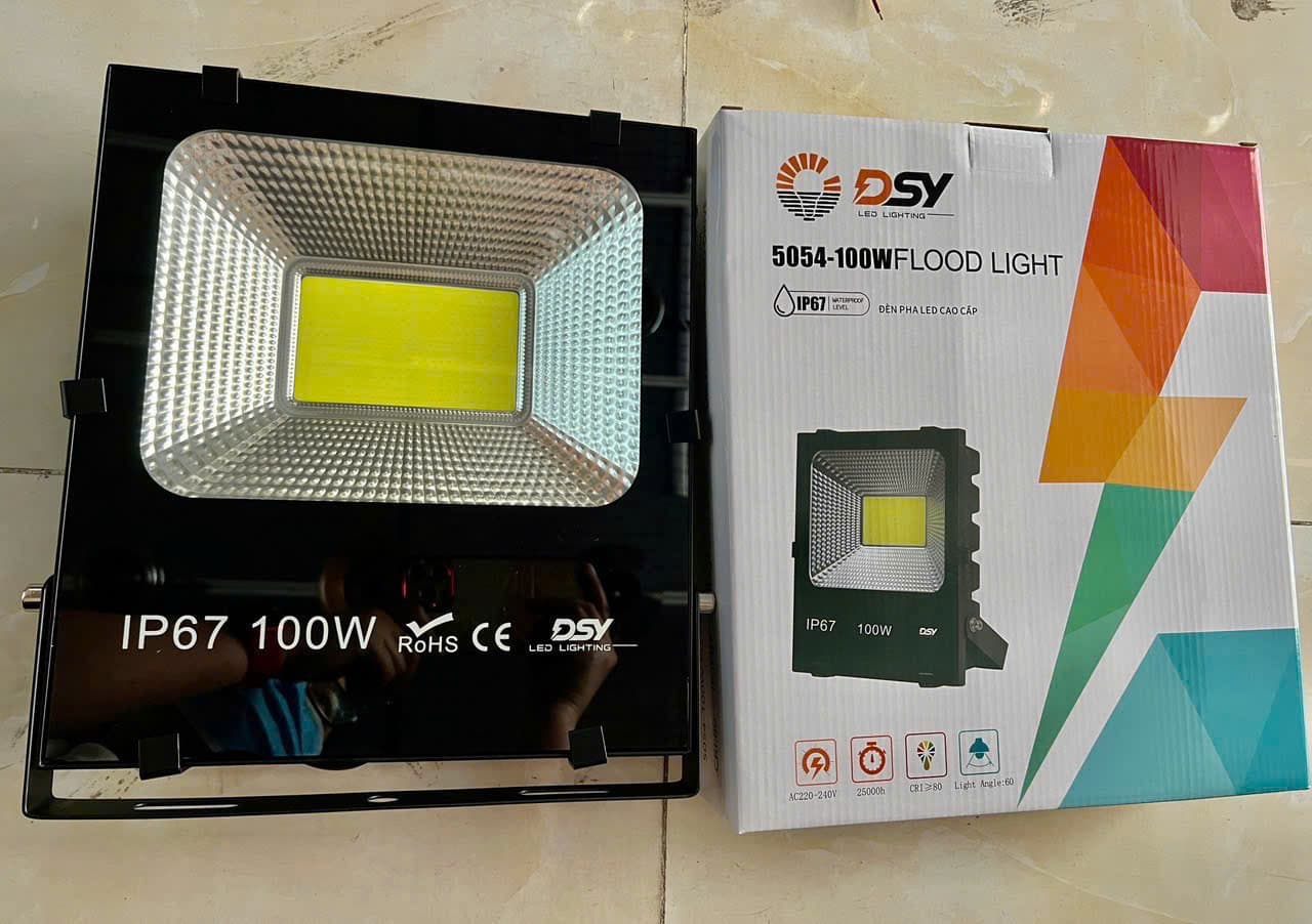 Đèn Pha Điện COB 5054 – 100W DSY