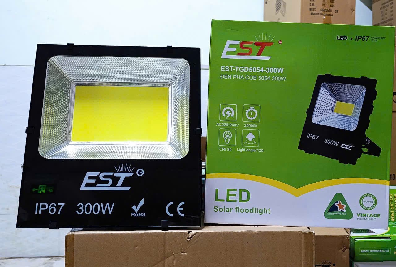 Đèn Pha Điện COB 5054 – 300W EST