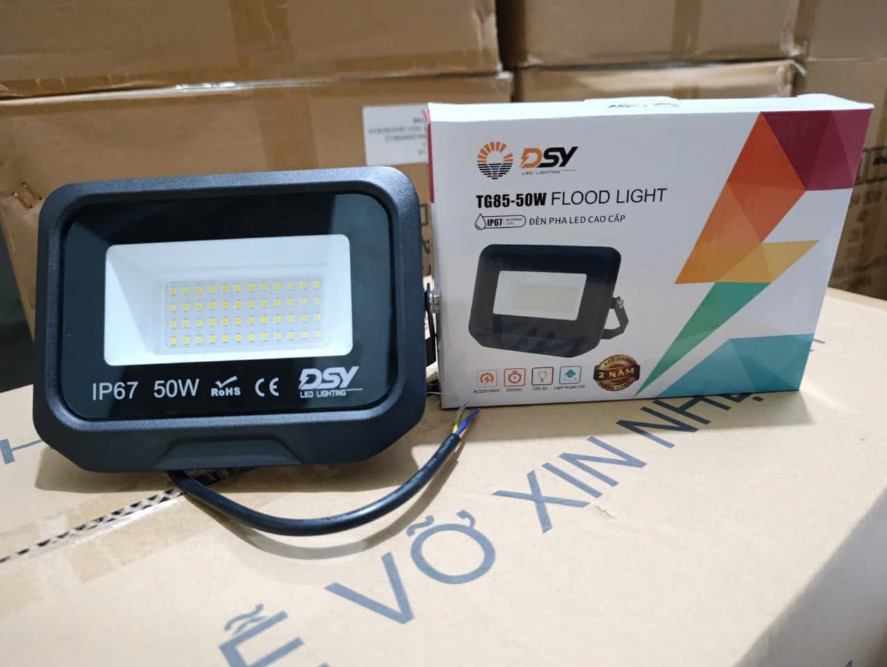 Đèn Pha Điện 50W DSY-TG128