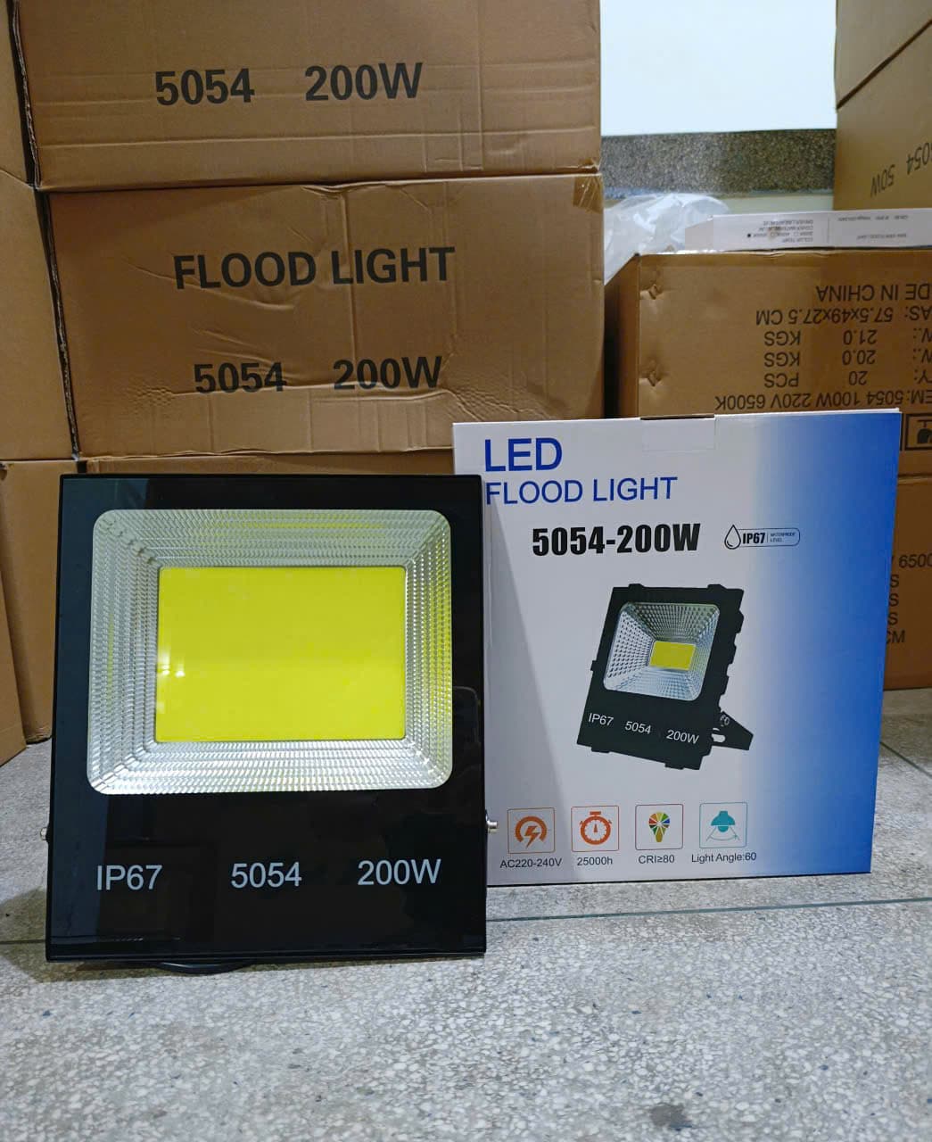 Đèn Pha Điện COB 5054 – 200W L2