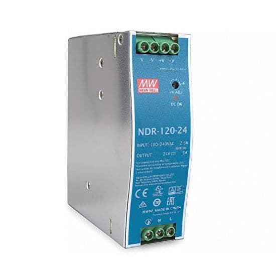Bộ nguồn Meanwell NDR-120-24 (120W 24V 5A)