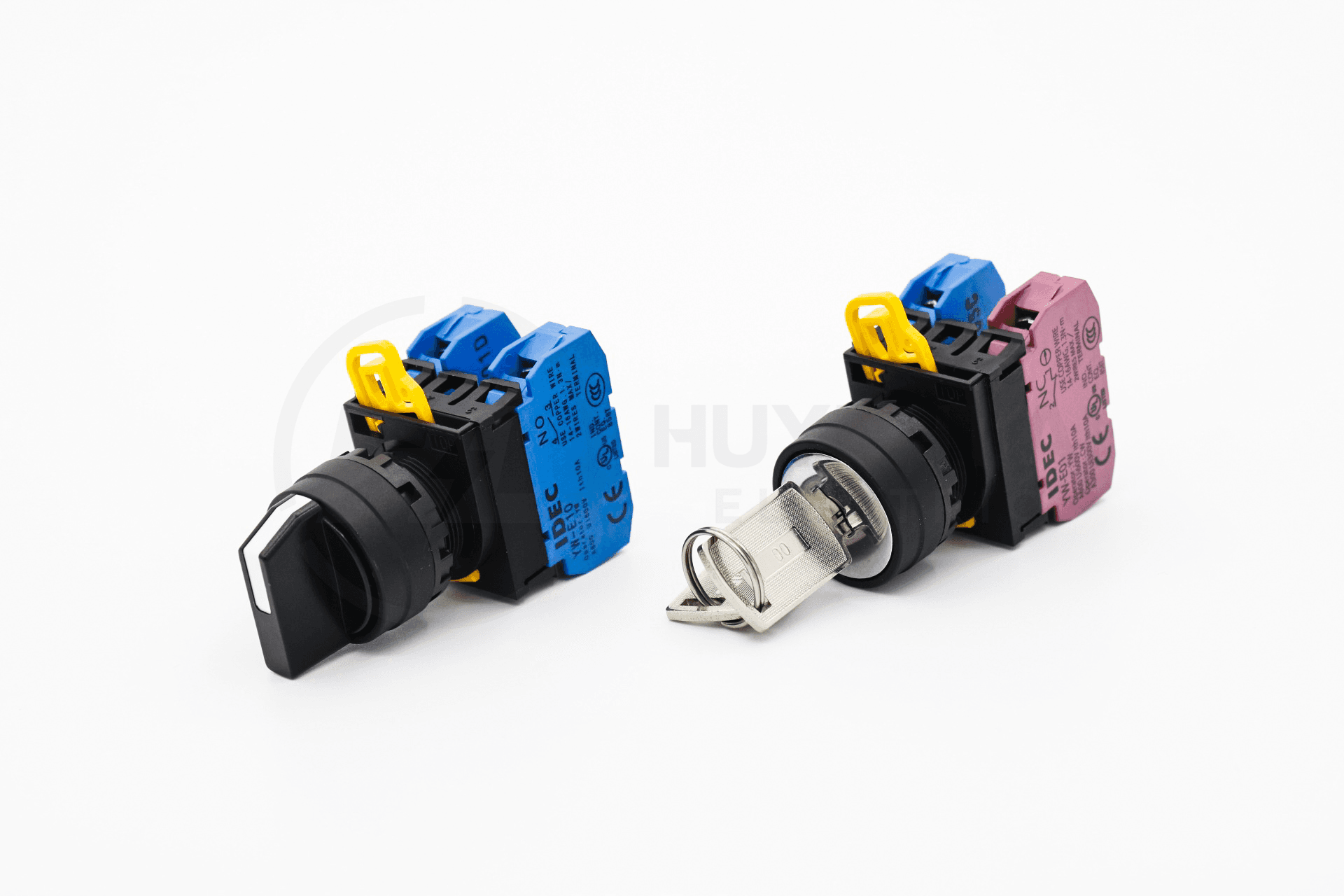 Công Tắc Xoay Vị Trí Phi 22 YW Series IDEC (2 Vị Trí, 3 Vị Trí)