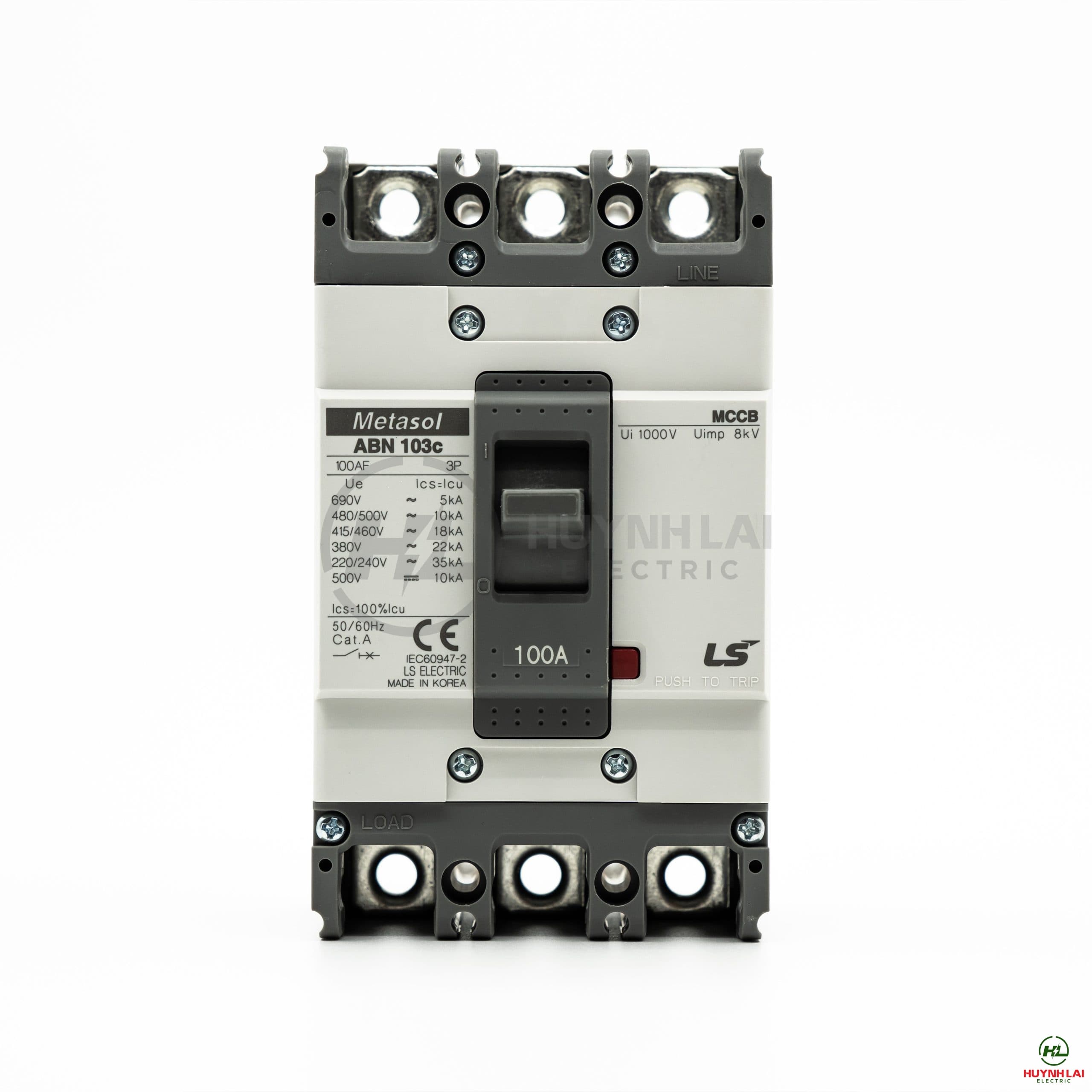 MCCB 3P 100A ABN103c LS