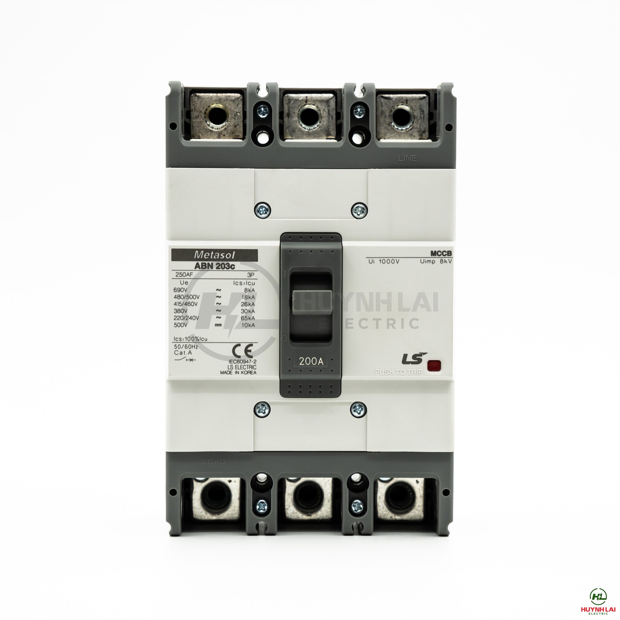 MCCB 3P 200A ABN203c LS