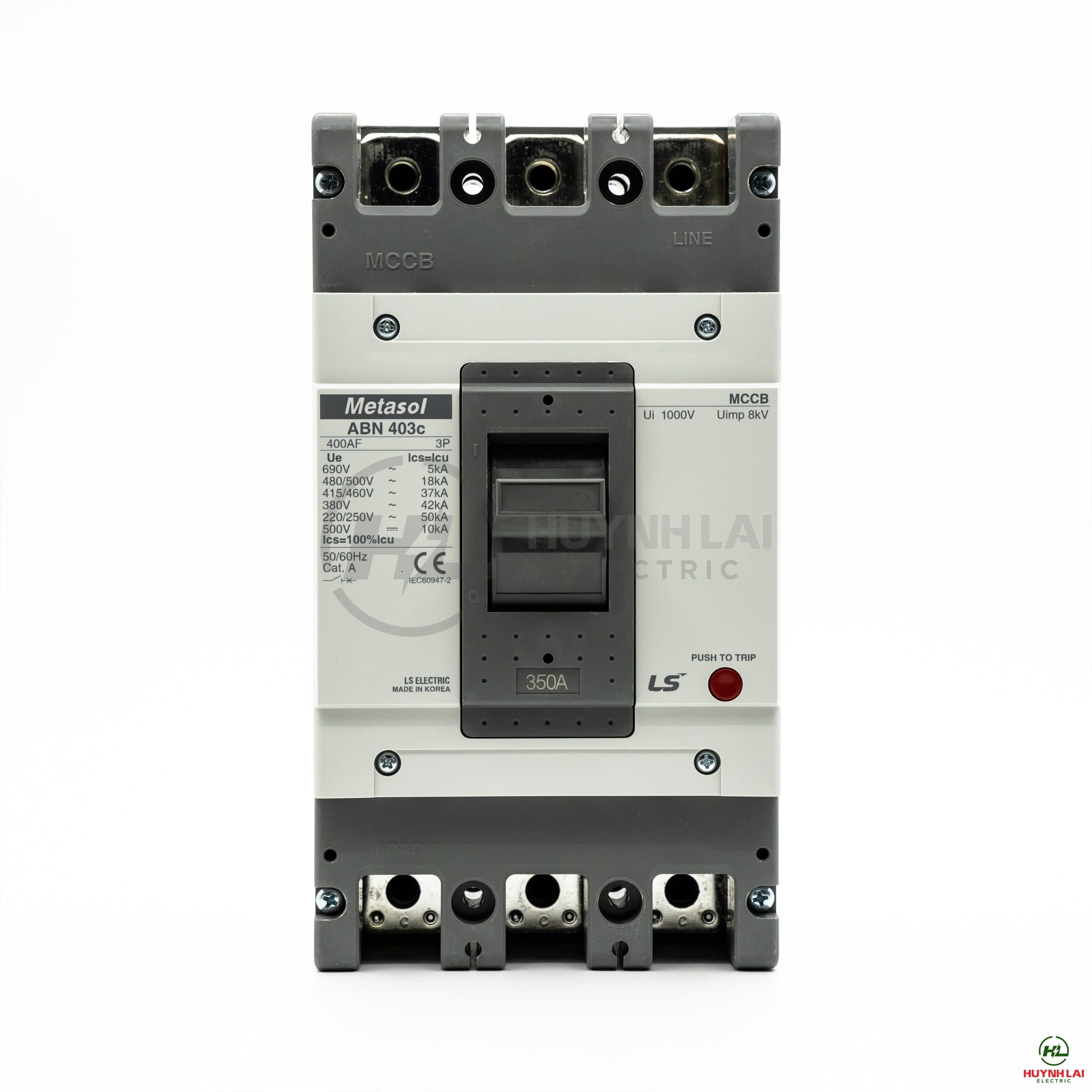 MCCB 3P 350A ABN403c LS