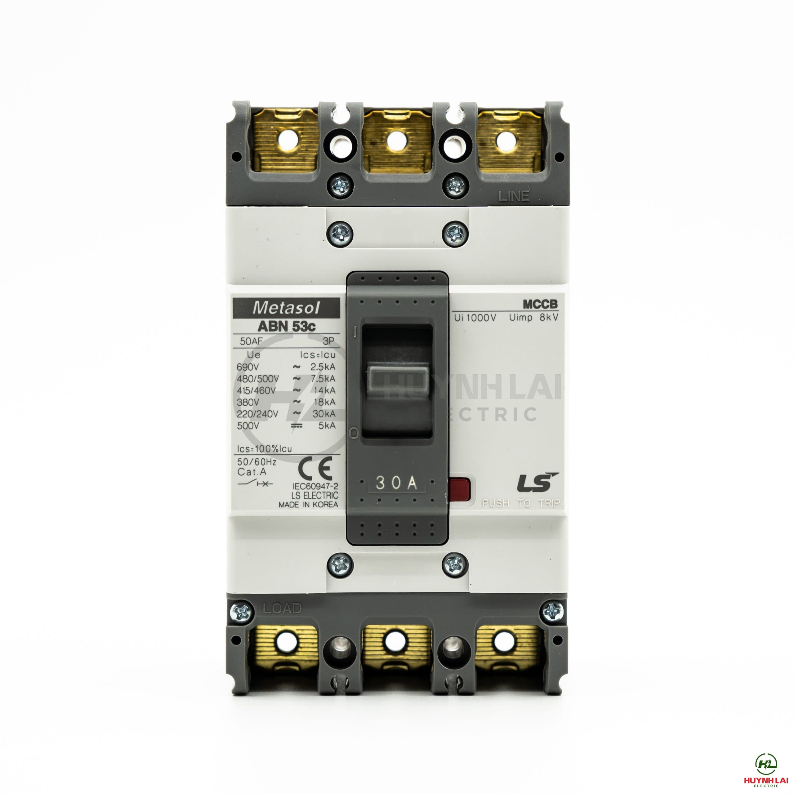 MCCB 3P 30A ABN53c LS