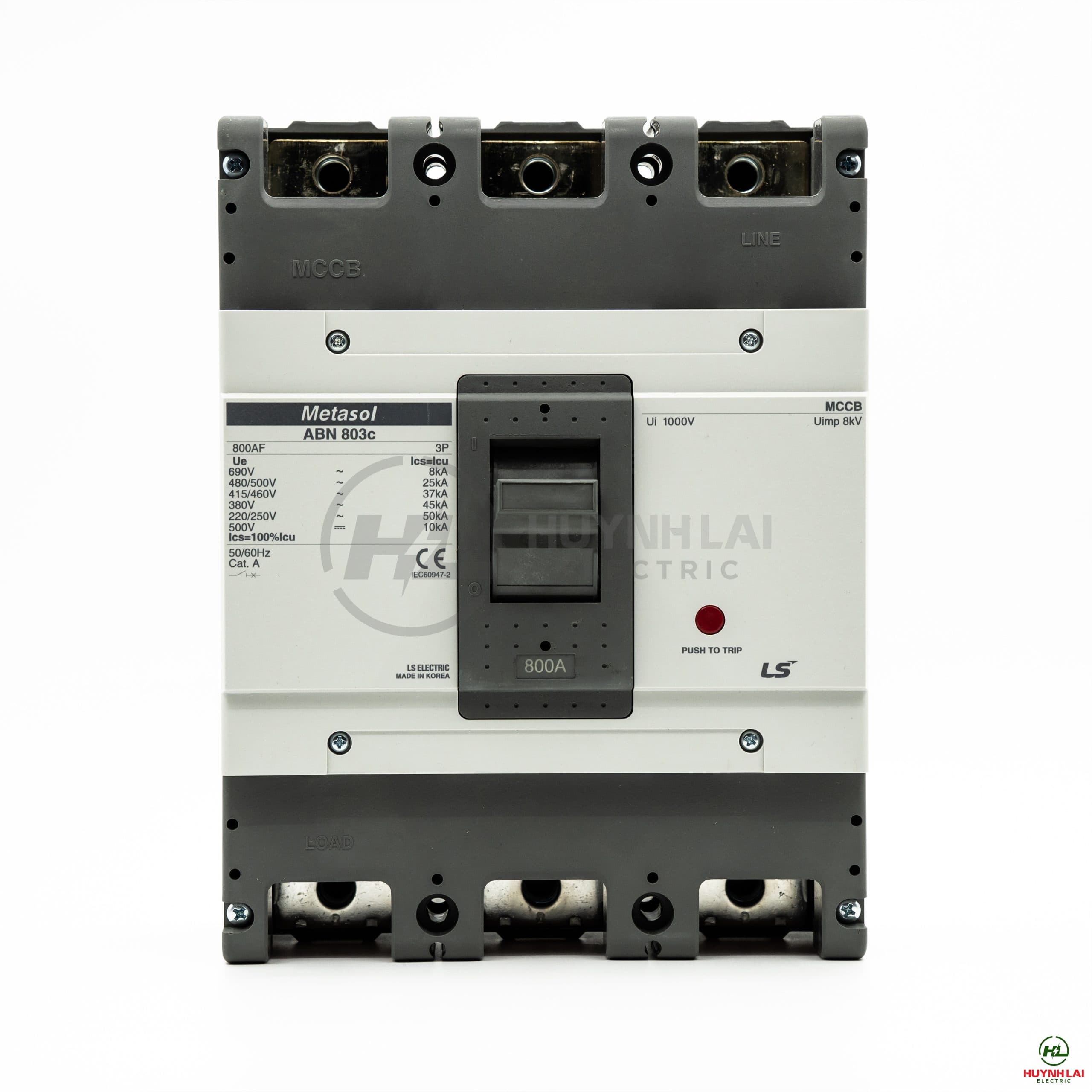 MCCB 3P 800A ABN803c LS