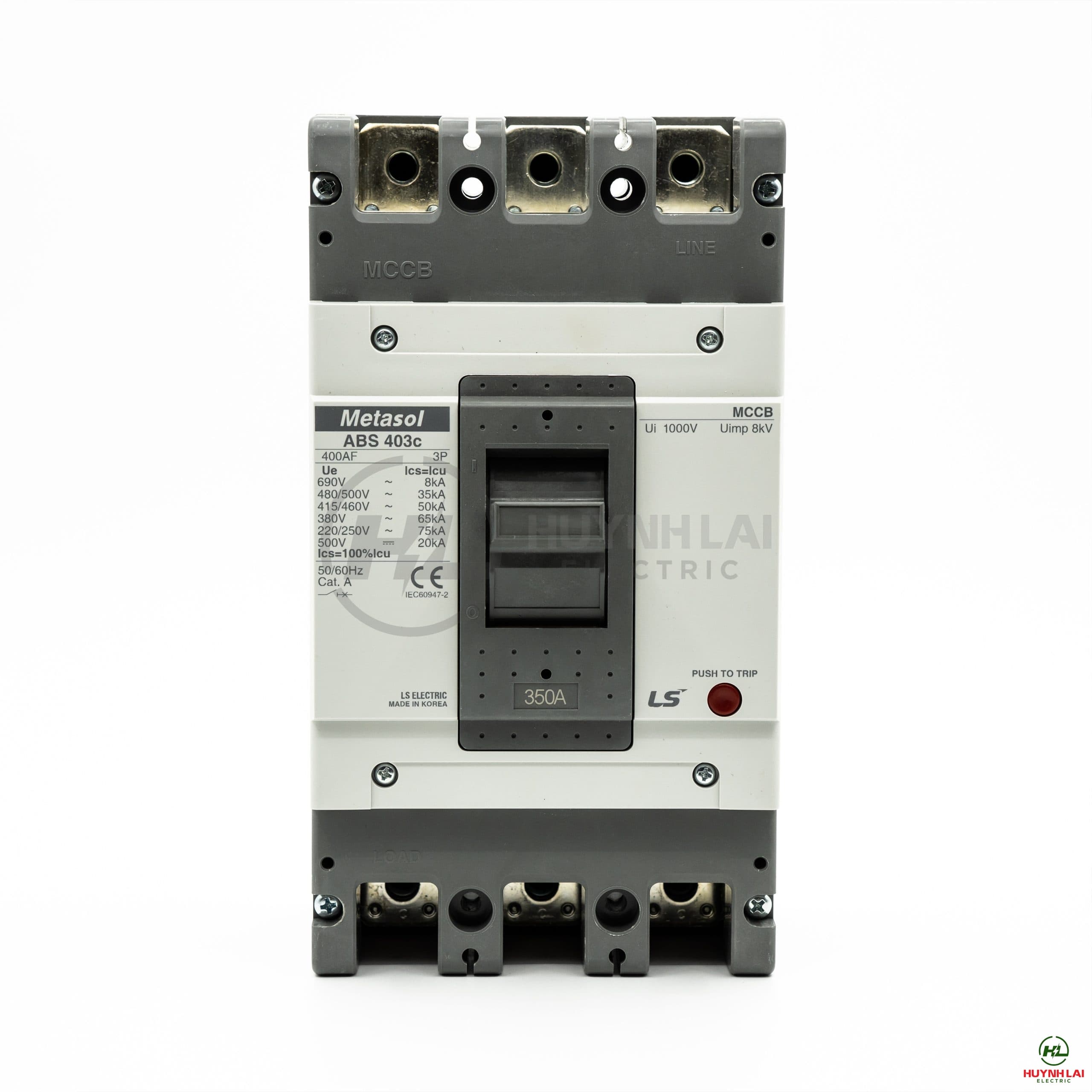 MCCB 3P 350A ABS403c LS
