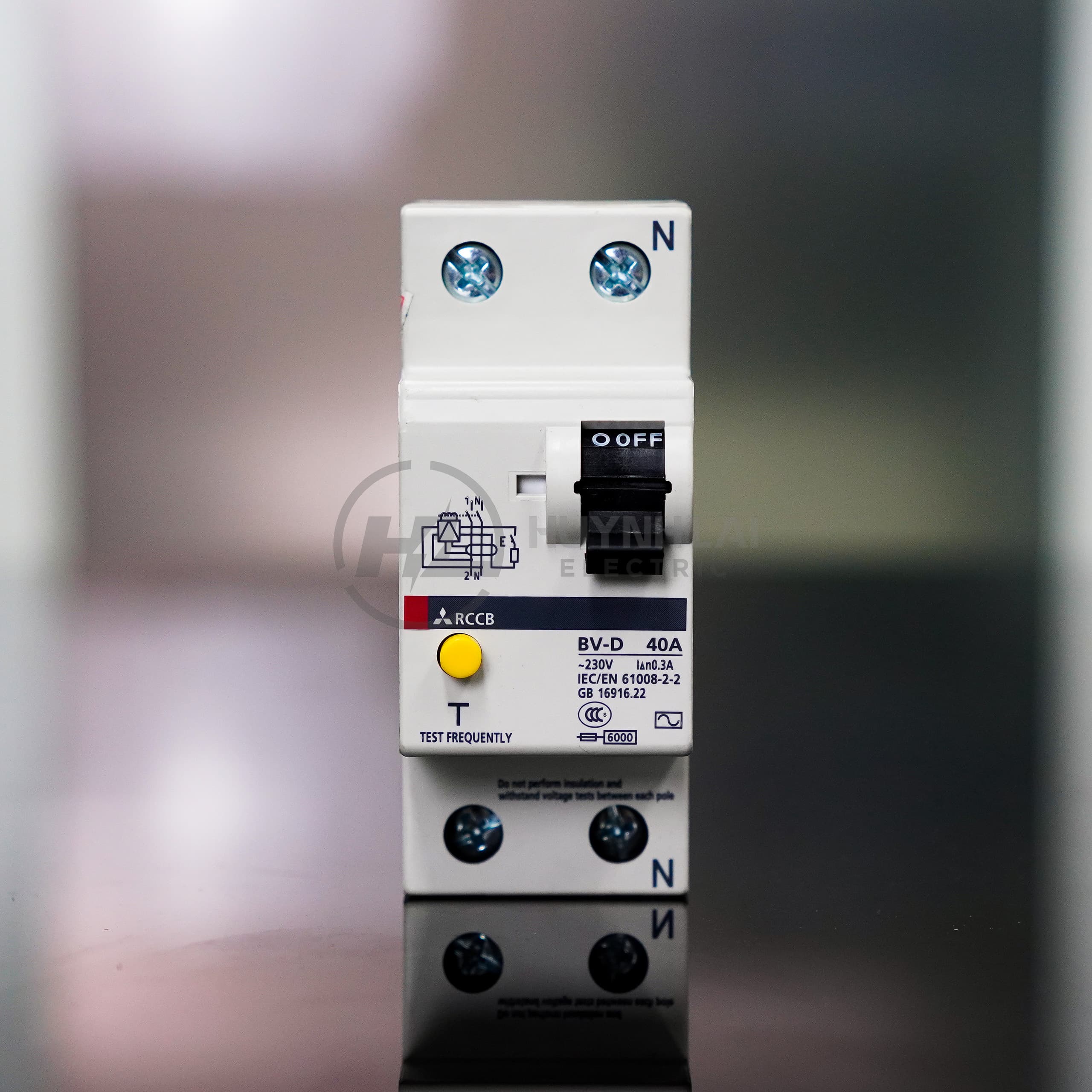 RCCB CB Chống Rò BV-D 1P+N MITSUBISHI