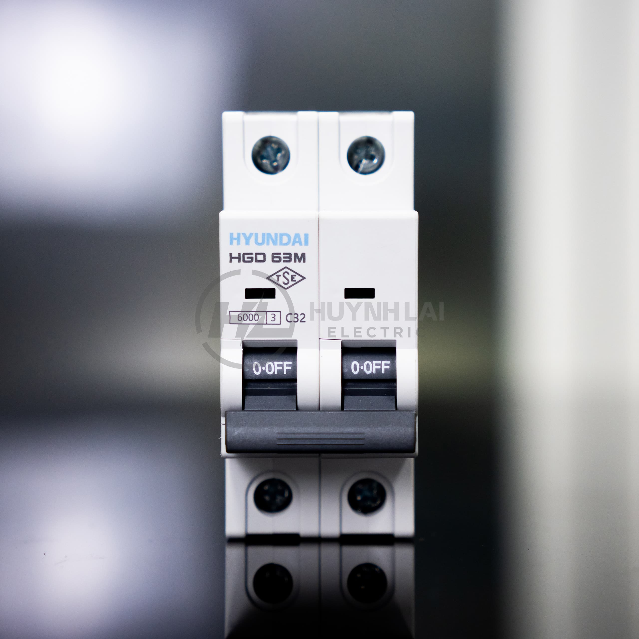 MCB CB Tép HYUNDAI HGD63M 2P