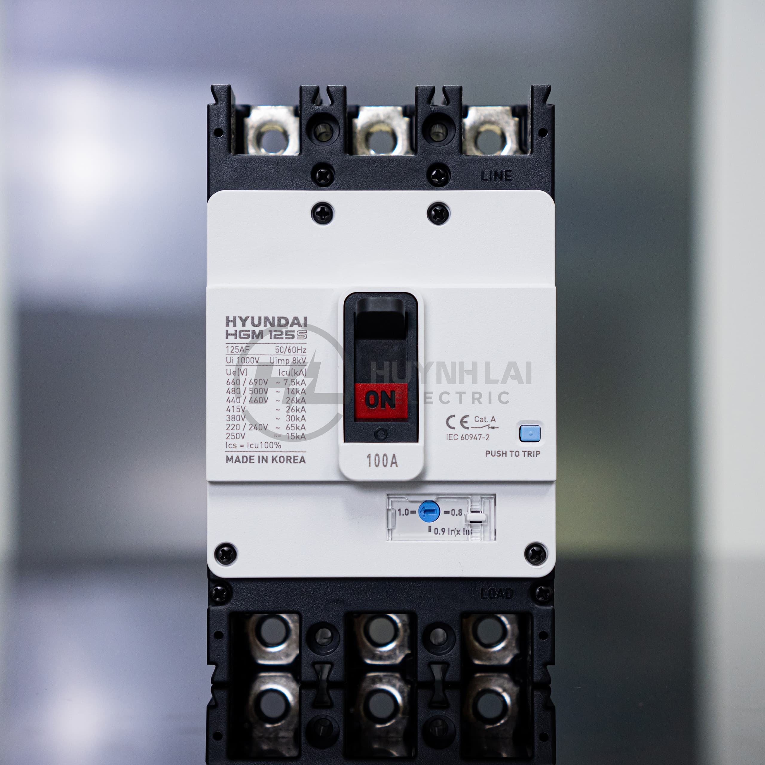 MCCB CB Khối HYUNDAI HGM125S 3P