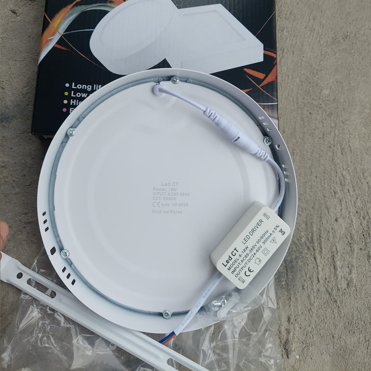 Đèn LED Ốp Trần Tròn 18W 3 Chế Độ - ảnh phụ 3